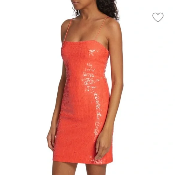 Alice and Olivia Fifi Sequin Dress